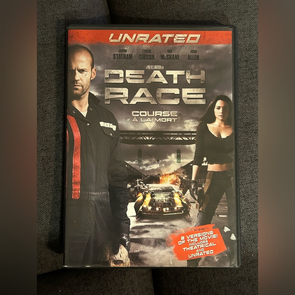 DVD/BLU RAY - BUNDLE 4 FOR $25 - DEATH RACE